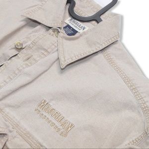 Magellan Sportswear Button Up Short Sleeve Shirt